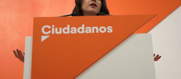 Inés Arrimadas, la líder de la oposición en el Parlamento catalán del partido Ciudadanos - Sputnik Mundo