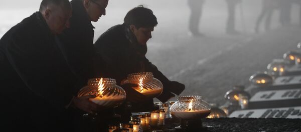 En el 73 aniversario de la liberación del campo de concentración Auschwitz, Polonia - Sputnik Mundo