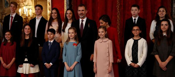 Familia real de España - Sputnik Mundo