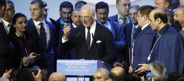 Staffan de Mistura, el enviado de la ONU para Siria - Sputnik Mundo