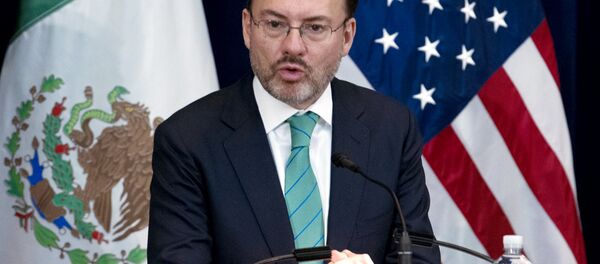 Luis Videgaray, el canciller mexicano (imagen referencial) - Sputnik Mundo