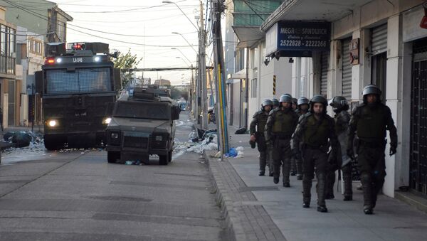 Carabineros de Chile (archivo) - Sputnik Mundo