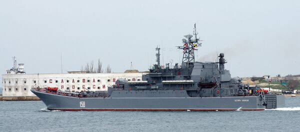Buque de desembarco Caesar Kunikov Buque de desembarco Caesar Kunikov - Sputnik Mundo