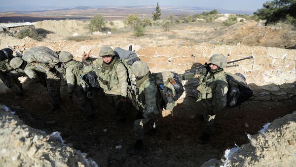 Ejército de Turquía en Afrín - Sputnik Mundo