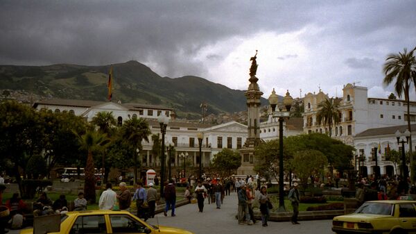 Quito, la capital de Ecuador - Sputnik Mundo