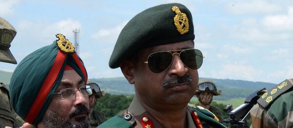 Militares indios durante su visita a Rusia, foto de archivo - Sputnik Mundo