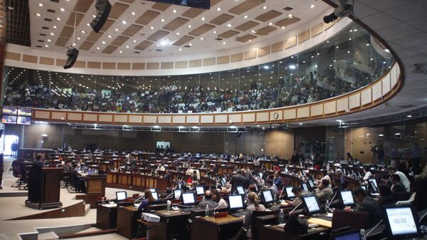 La Asamblea Nacional de Ecuador (archivo) - Sputnik Mundo