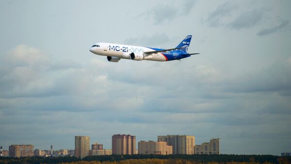 El nuevo avión ruso MC-21 - Sputnik Mundo