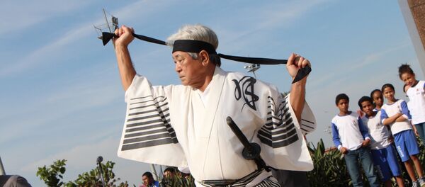 Un 'hibakusha' (imagen referencial) - Sputnik Mundo