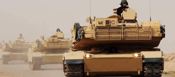 Tanques  en Irak (archivo) - Sputnik Mundo