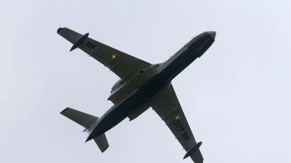 El avión anfibio Be-200 - Sputnik Mundo