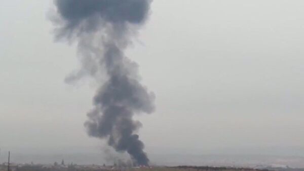 Acciones de combate: así fue el derribo del Su-25 y la respuesta rusa a los terroristas en Siria Acciones de combate: así fue el derribo del Su-25 y la respuesta rusa a los terroristas en Siria - Sputnik Mundo