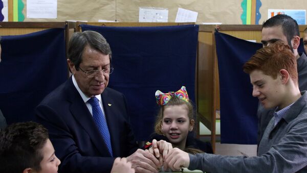 Nikos Anastasiadis, actual presidente de Chipre - Sputnik Mundo