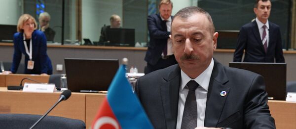 Ilham Aliyev, presidente de Azerbaiyán - Sputnik Mundo