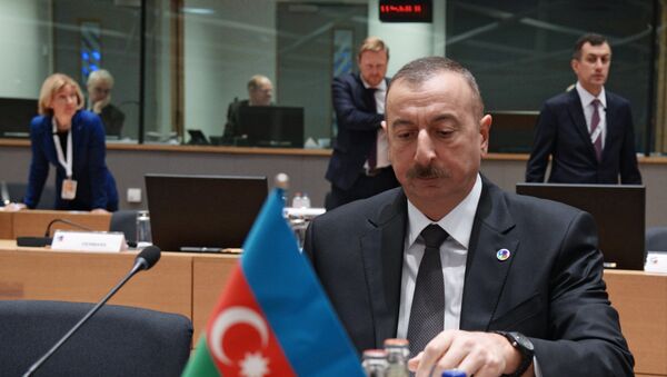 Ilham Aliyev, presidente de Azerbaiyán - Sputnik Mundo