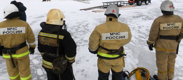 Empleados del Ministerio de Emergencias de Rusia - Sputnik Mundo