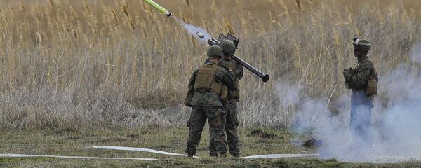 Lanzamiento de un misil Stinger (imagen referencial) - Sputnik Mundo