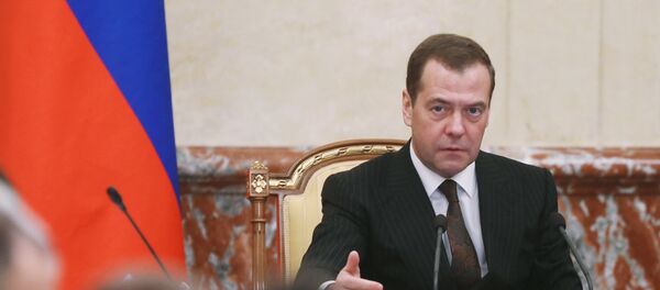 El primer ministro de Rusia, Dmitri Medvédev - Sputnik Mundo