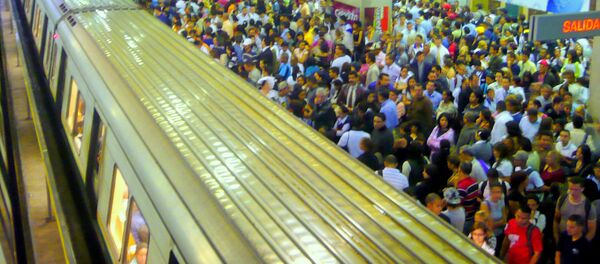 Metro en Caracas (imagen referencial) - Sputnik Mundo