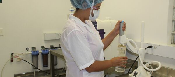 Laboratorio genético (imagen referencial) - Sputnik Mundo