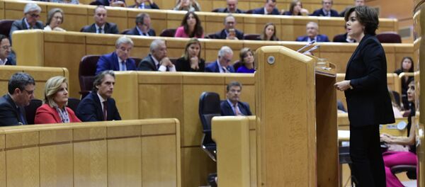 Soraya Sáenz de Santamaría, la vicepresidenta del Gobierno español - Sputnik Mundo