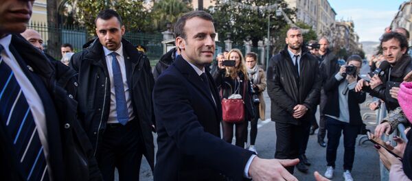 Emmanuel Macron, el presidente de Francia Emmanuel Macron, el presidente de Francia - Sputnik Mundo