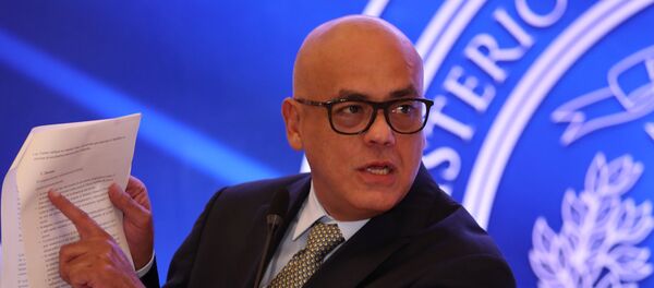Jorge Rodríguez, ministro de Comunicación e Información de Venezuela - Sputnik Mundo