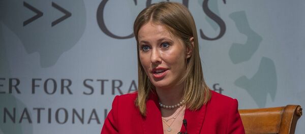 Ksenia Sobchak en Washington - Sputnik Mundo