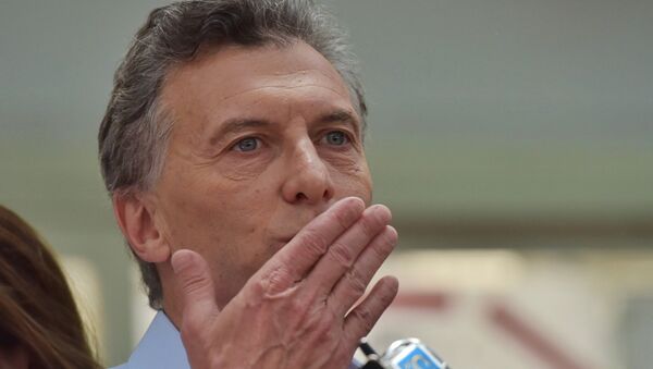 Mauricio Macri, presidente de Argentina - Sputnik Mundo