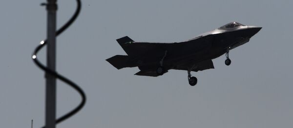 Un F-35, foto de archivo - Sputnik Mundo