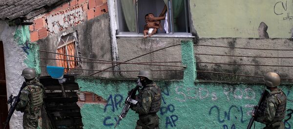 La operación policial en en Ciudad de Dios, Río de Janeiro, Brasil - Sputnik Mundo