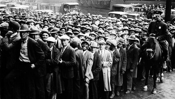 Gente sin empleo en Cleveland, Ohio - Sputnik Mundo