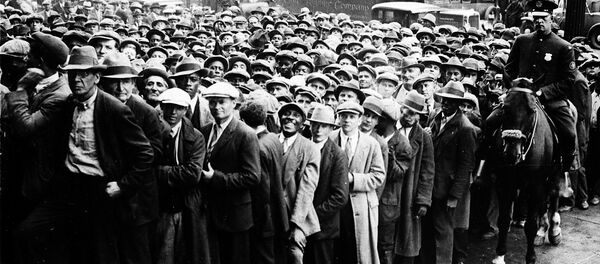 Gente sin empleo en Cleveland, Ohio Gente sin empleo en Cleveland, Ohio - Sputnik Mundo