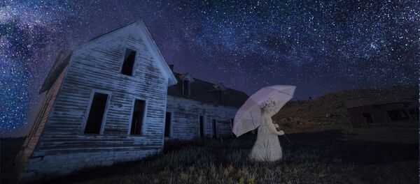 Una niña fantasma, imagen ilustrativa Una niña fantasma, imagen ilustrativa - Sputnik Mundo