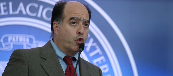 Julio Borges, diputado venezolano, quien encabeza la delegación de la oposición - Sputnik Mundo