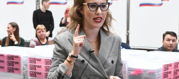 Ksenia Sobchak, periodista y presentadora de televisión, candidata presidencial - Sputnik Mundo