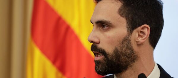 Roger Torrent, presidente del Parlamento de Cataluña - Sputnik Mundo