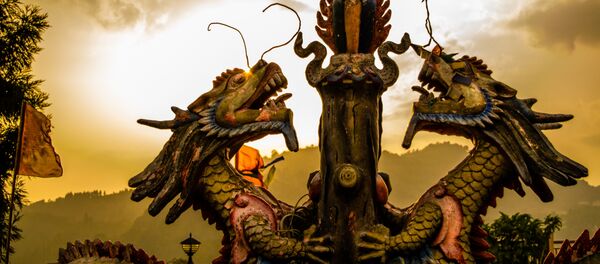 Dragones chinos, imagen referencial - Sputnik Mundo