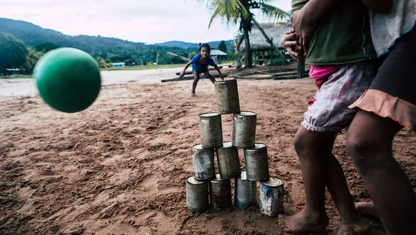Niños indígenas