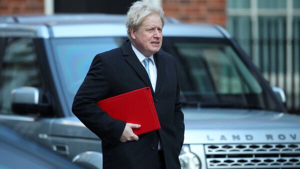 Boris Johnson, ministro de Exteriores del Reino Unido - Sputnik Mundo