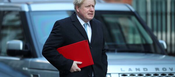 Boris Johnson, ministro de Exteriores del Reino Unido - Sputnik Mundo