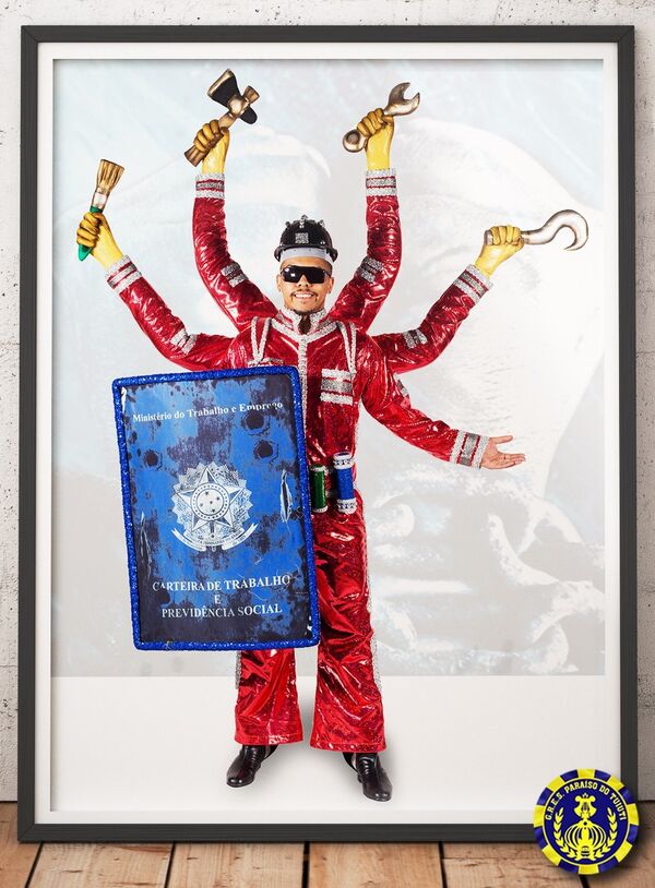 Disfraz de la escuela de samba Paraíso de Tuiuti - Sputnik Mundo