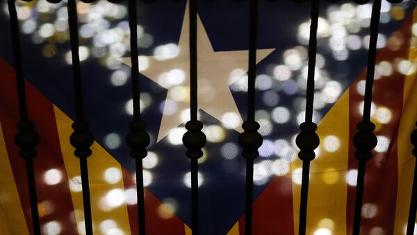 Estelada, bandera separatista de Cataluña - Sputnik Mundo