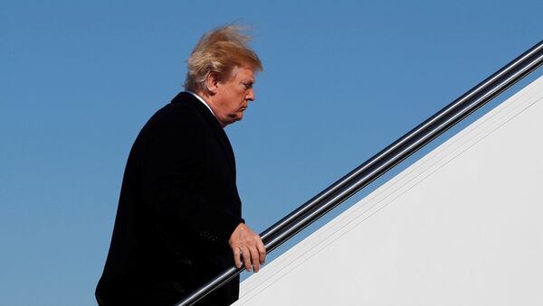 Trump viaja a Ohio en su avión Air Force One - Sputnik Mundo