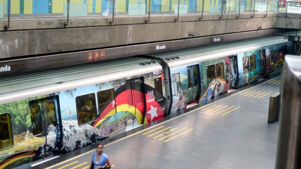 Metro en Caracas (imagen referencial) - Sputnik Mundo