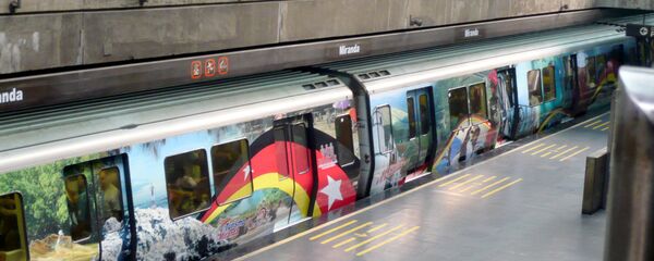 Metro en Caracas (imagen referencial) - Sputnik Mundo