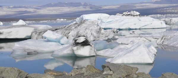Un glaciar (imagen referencial) Un glaciar (imagen referencial) - Sputnik Mundo