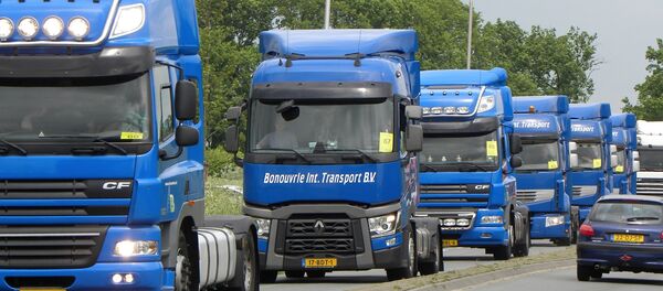 Camiones (imagen referencial) - Sputnik Mundo