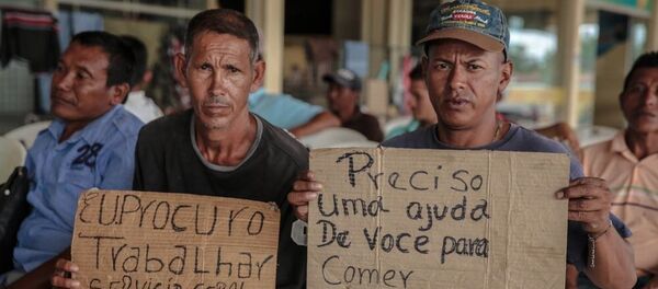 Los migrantes venezolanos en Brasil - Sputnik Mundo