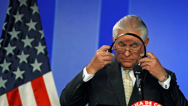 Rex Tillerson, secretario de Estado de EEUU - Sputnik Mundo